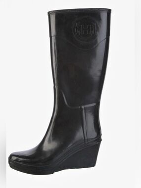 Hunter "Champery" Wedge Rain Boots.